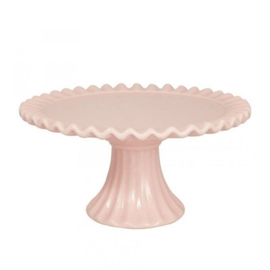 Tabletop GreenGate Cake Stands | Columbine Pale Pink (M) Cake Stand