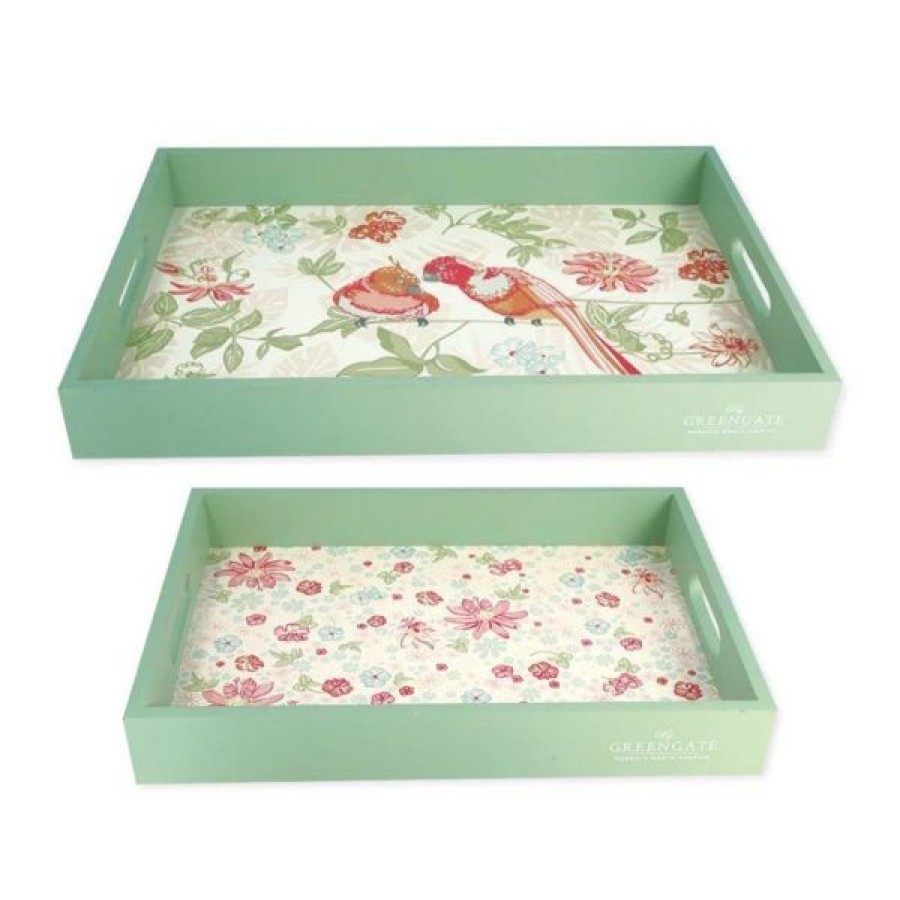 Tabletop GreenGate Serving Trays | Set Of 2 Fallulah Trays