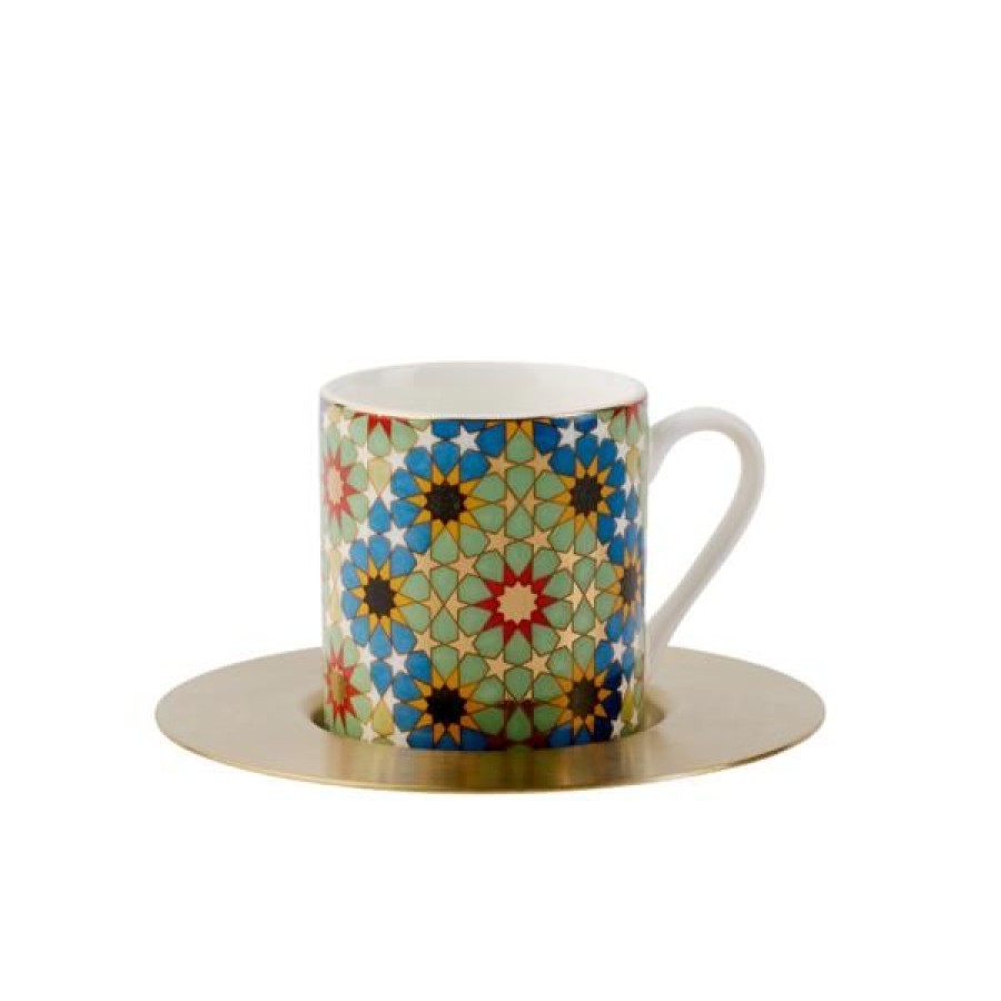 Coffee & Tea Zarina Tableware Espresso Cups | Set Of 6 Kanz Espresso Cups