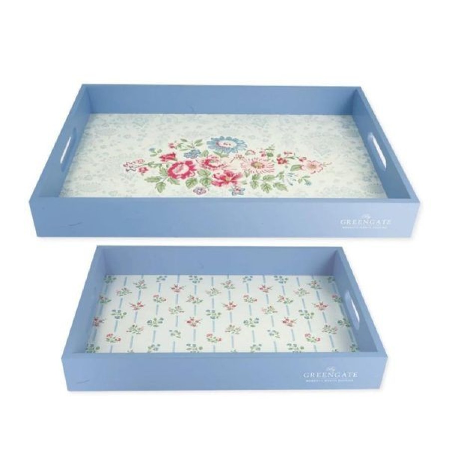 Tabletop GreenGate Serving Trays | Set Of 2 Ailis Trays
