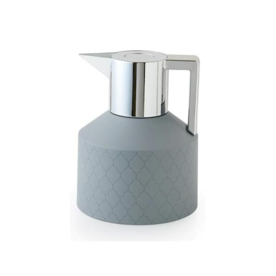 Coffee & Tea Normann Copenhagen  | Geo Vacuum Flask Special Edition, Grey/Silver, 1L