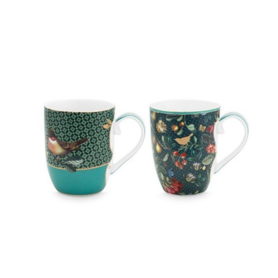 Coffee & Tea Pip Studio Mugs | Set Of 2 Small Winter Wonderland Mugs 145Ml